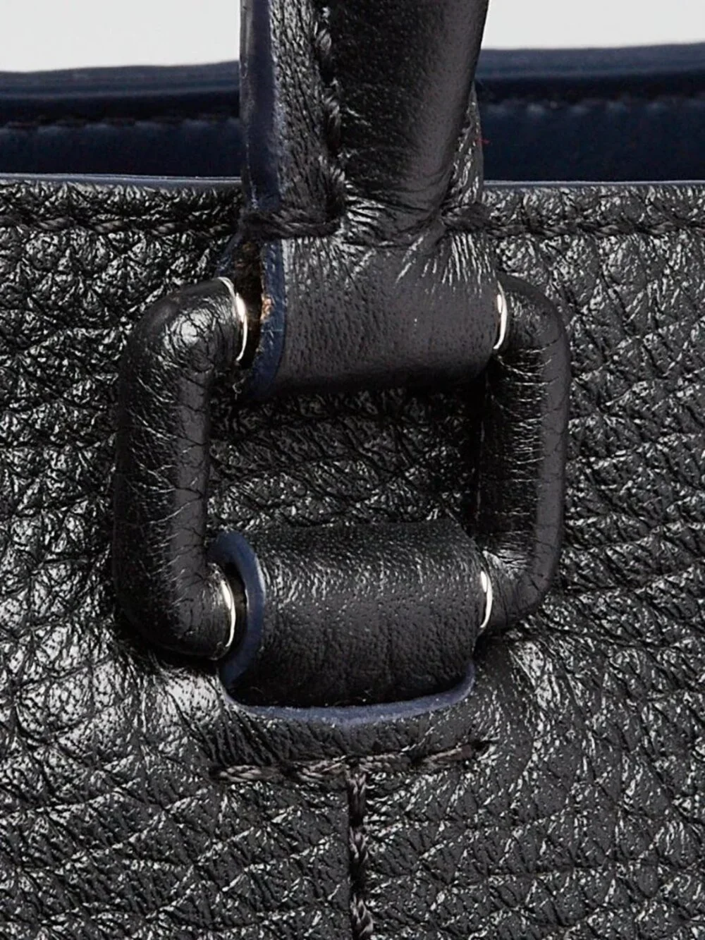 Louis Vuitton Black Taurillon Leather Pernelle Tote Bag